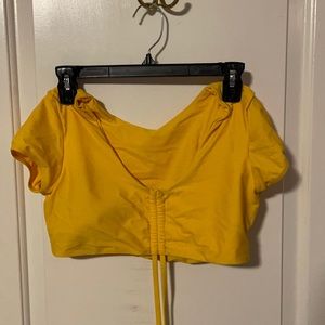 Crop top bathing suit